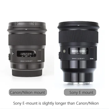 Sigma 24mm F1.4 DG HSM | Art Objektyvas Canon Nikon Sony E Nuotrauka 2